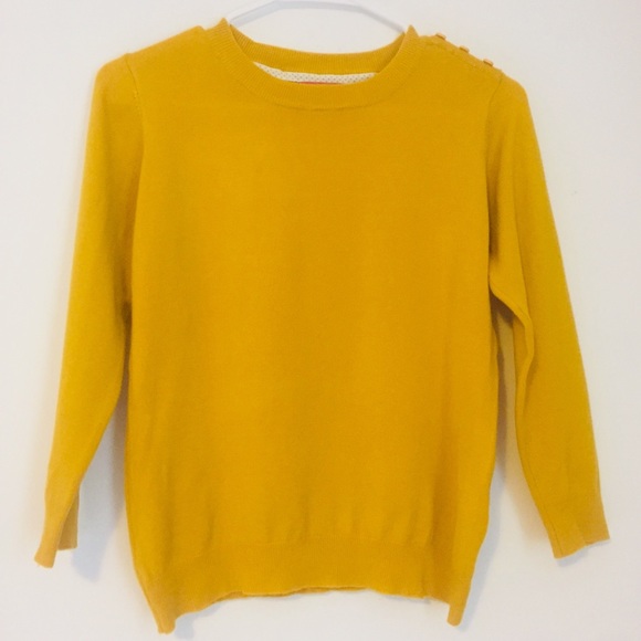 Modcloth Sweaters - MODCLOTH Mustard Yellow Crewneck Sweater